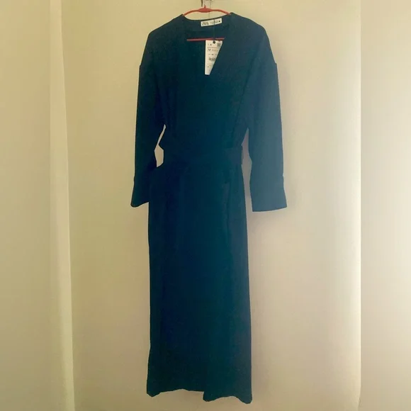 Zara belted dress NWT - Picture 7 of 9